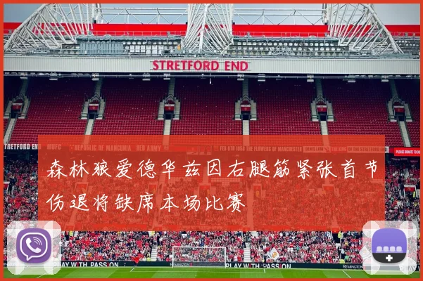 森林狼爱德华兹因右腿筋紧张首节伤退将缺席本场比赛